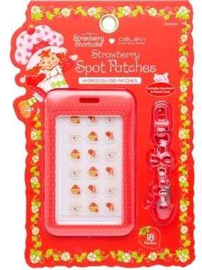 Celavi x Strawberry Shortcake- Hydrocolloid Spot Patchess